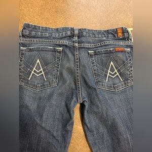 7 For All Mankind Blue Jeans